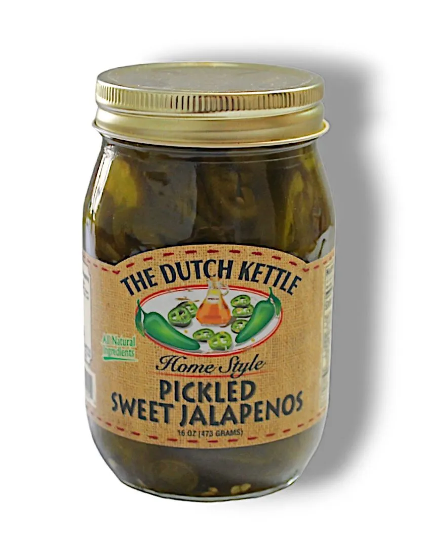 Dutch Kettle Home Style Pickled Sweet Jalapenos