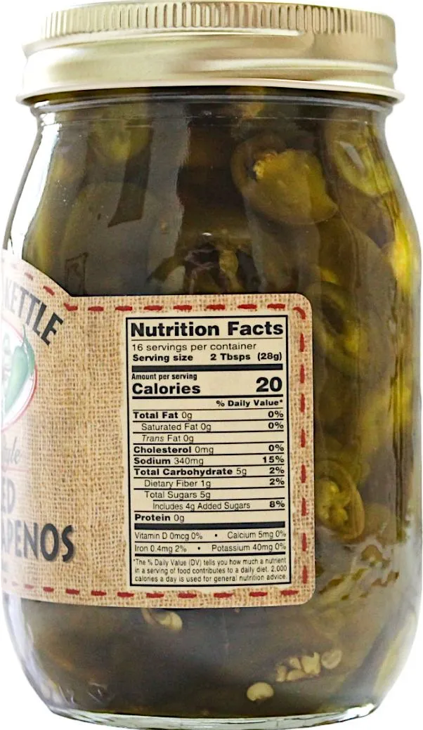 Dutch Kettle Home Style Pickled Sweet Jalapenos
