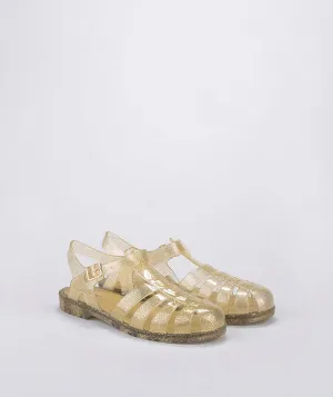 Glitter jellie sandal(women sizes)