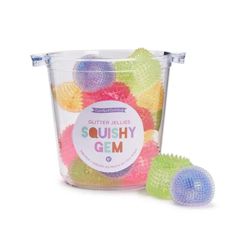 Glitter Jellies Squishy Gem