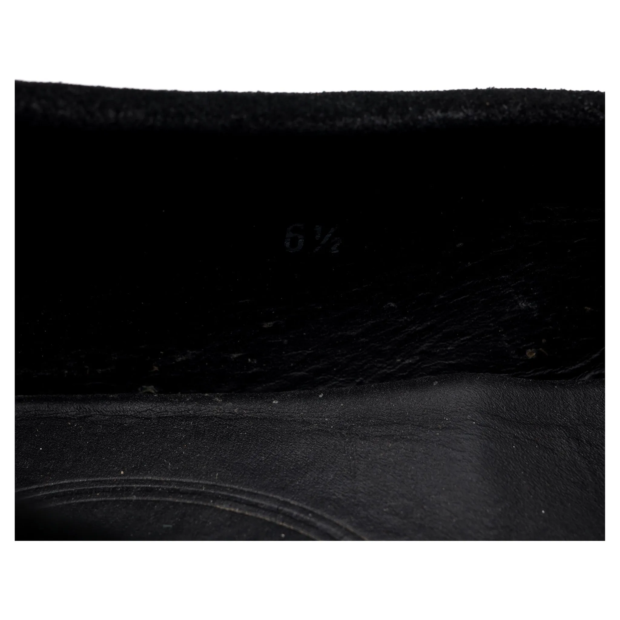 Gommino Black Suede Driving Loafers UK 6.5