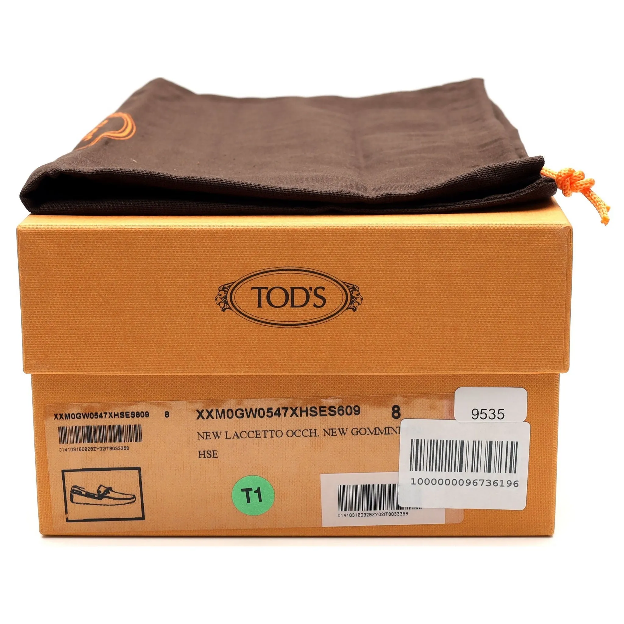 Gommino Brown Suede Driving Loafers UK 8
