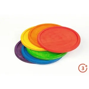 Grapat Coloured Dishes - 6 pieces in 6 Rainbow Colours