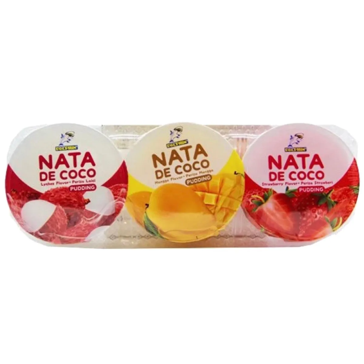 HA Captain Dolphin Nata De Coco Pudding Mixed (3x85g) 255g