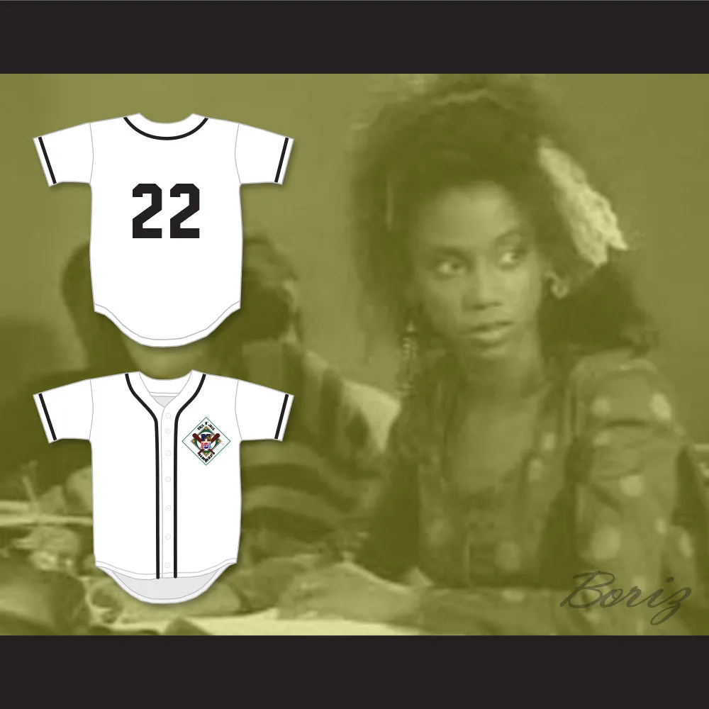 Holly Robinson 22 Salamanders Baseball Jersey 1st Annual Rock N' Jock Diamond Derby 1990