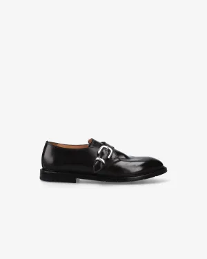 Horse Leather Mono Buckle Derby