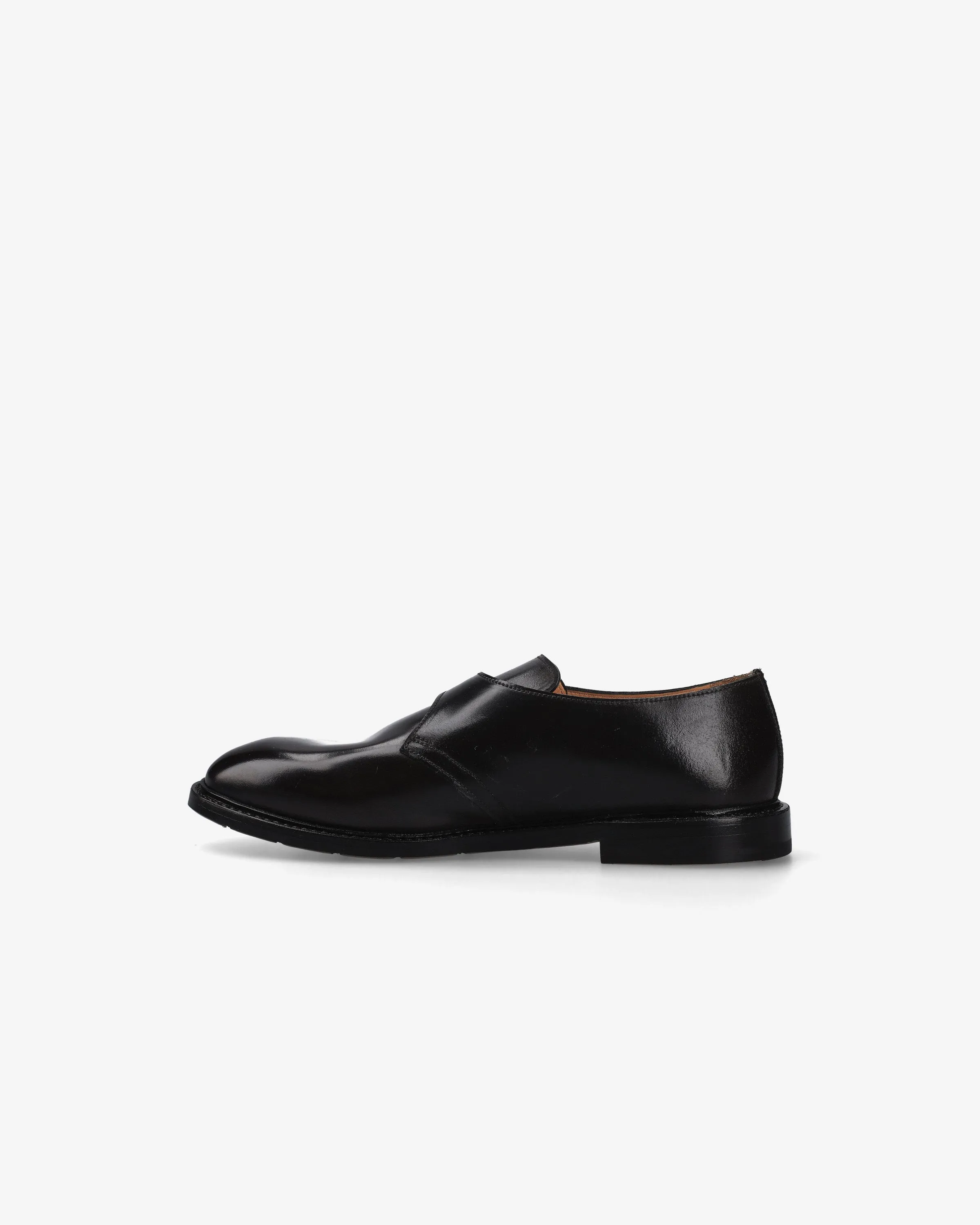 Horse Leather Mono Buckle Derby