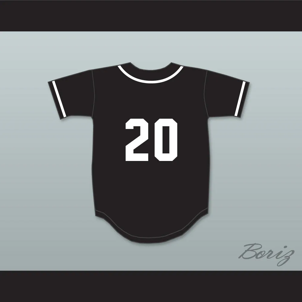 Howard Johnson 20 Aardvarks Baseball Jersey 1st Annual Rock N' Jock Diamond Derby 1990