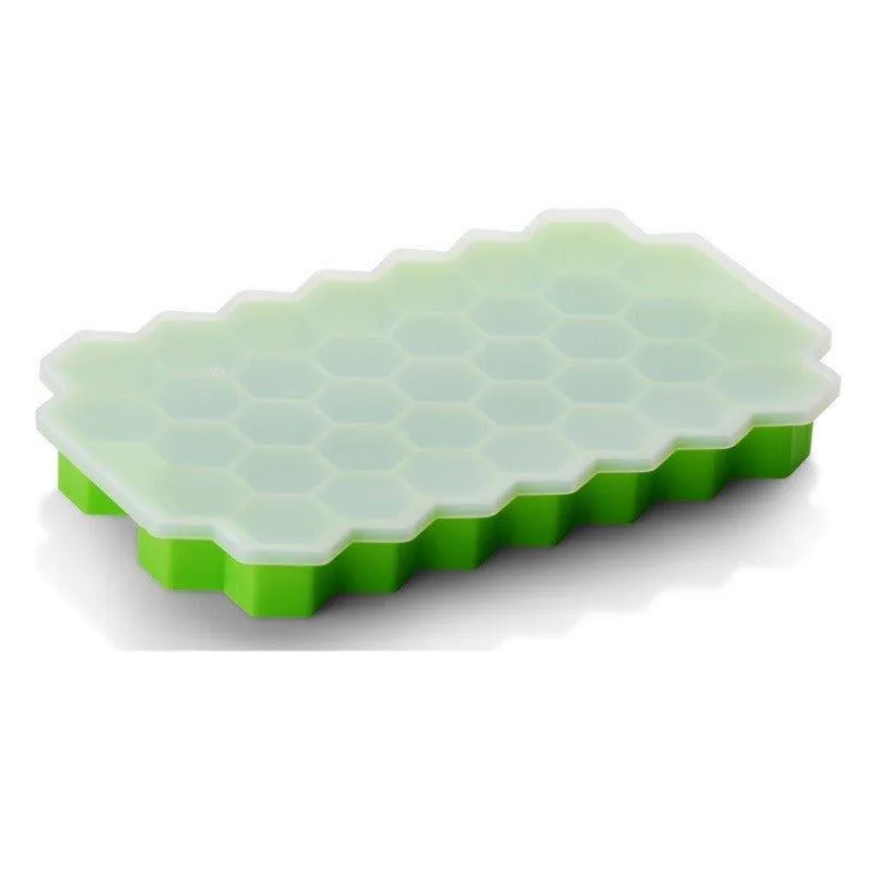 Ice Cube Trays with Lids 2-Pack