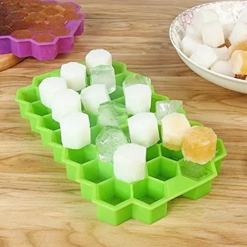 Ice Cube Trays with Lids 2-Pack