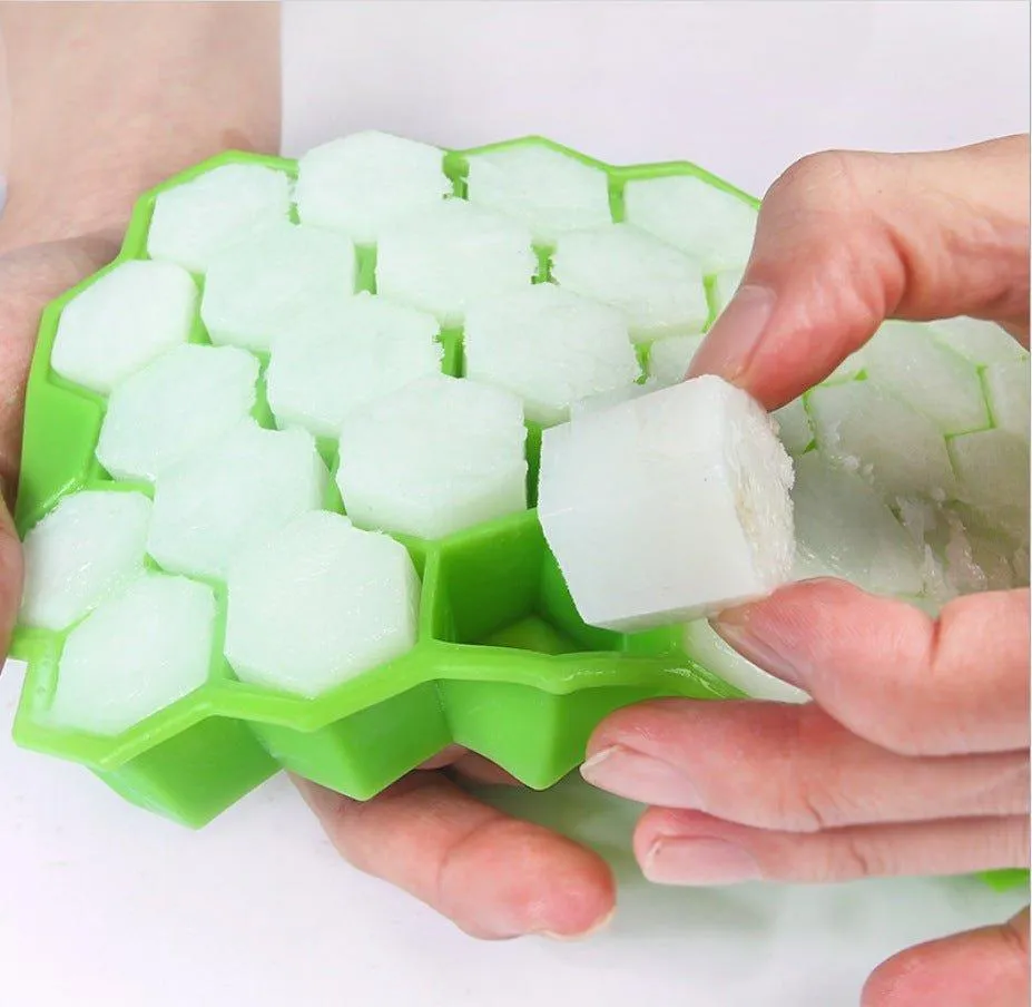 Ice Cube Trays with Lids 2-Pack
