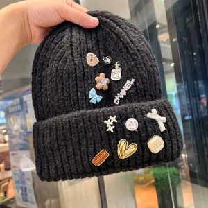 INSTOCK-Autumn and winter cap for women