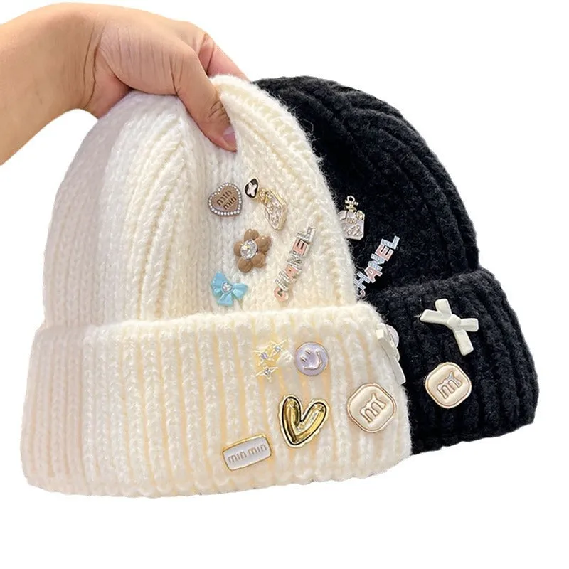 INSTOCK-Autumn and winter cap for women