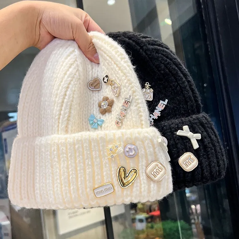 INSTOCK-Autumn and winter cap for women