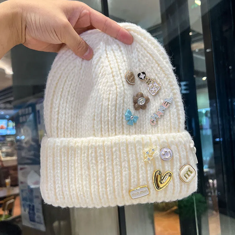 INSTOCK-Autumn and winter cap for women