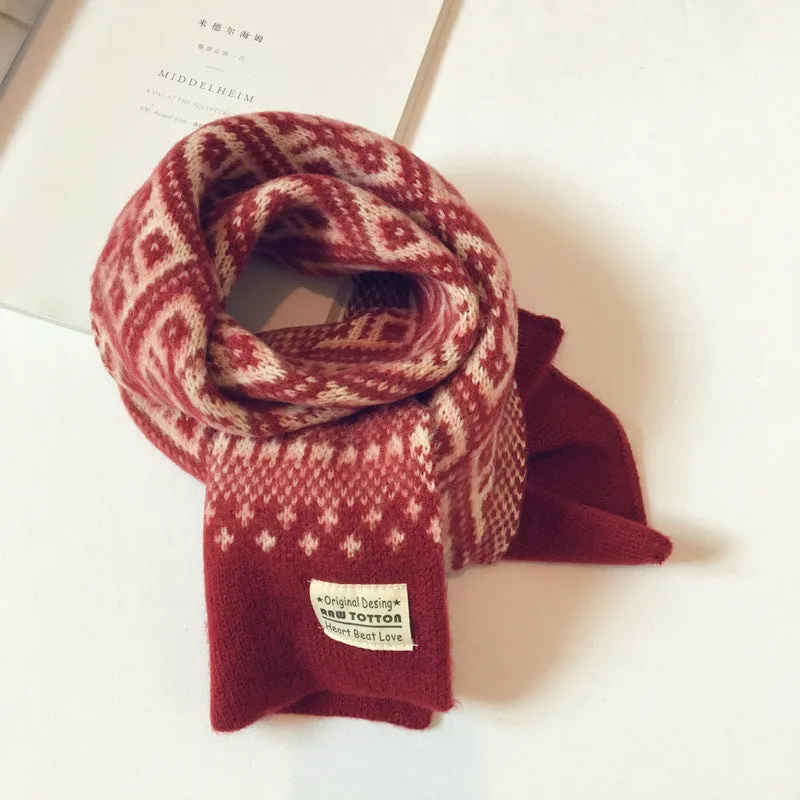INSTOCK-Children's scarf winter girls boys