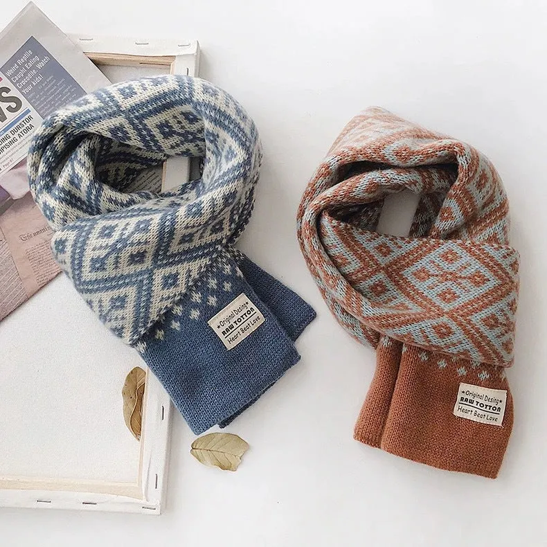 INSTOCK-Children's scarf winter girls boys