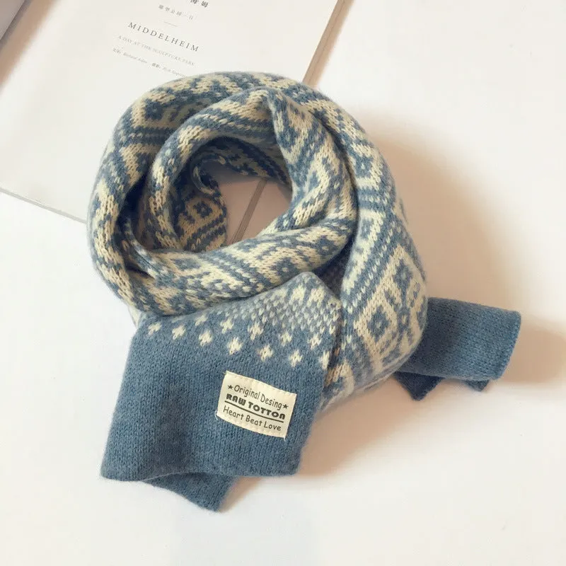 INSTOCK-Children's scarf winter girls boys