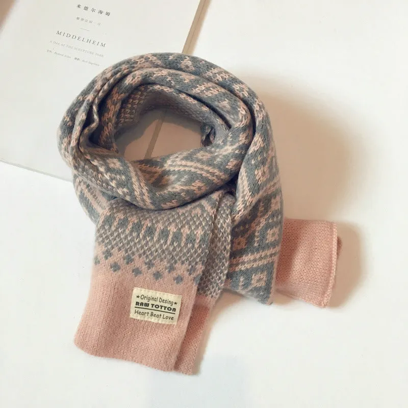 INSTOCK-Children's scarf winter girls boys