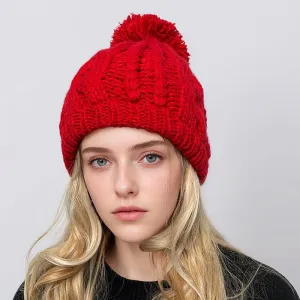 INSTOCK - Cross-border loose large head wool cap