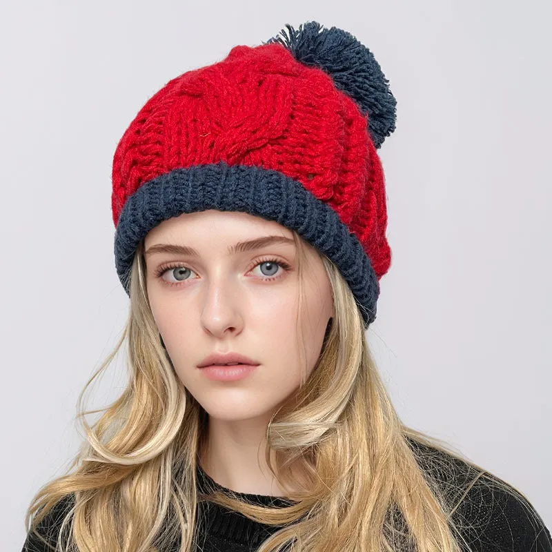 INSTOCK - Cross-border loose large head wool cap