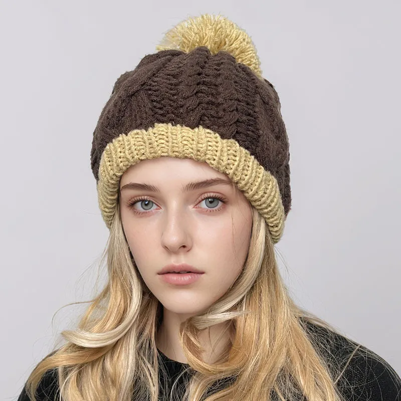 INSTOCK - Cross-border loose large head wool cap