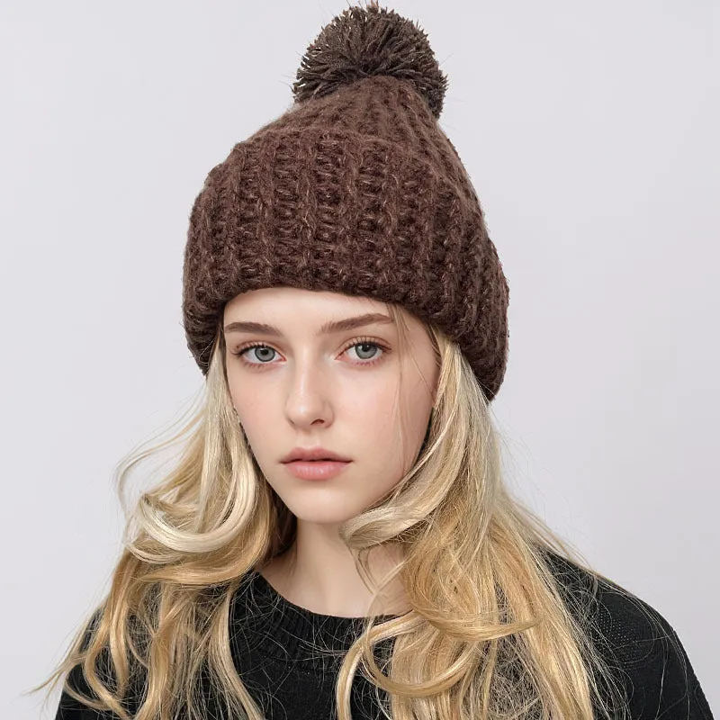 INSTOCK - Cross-border loose large head wool cap
