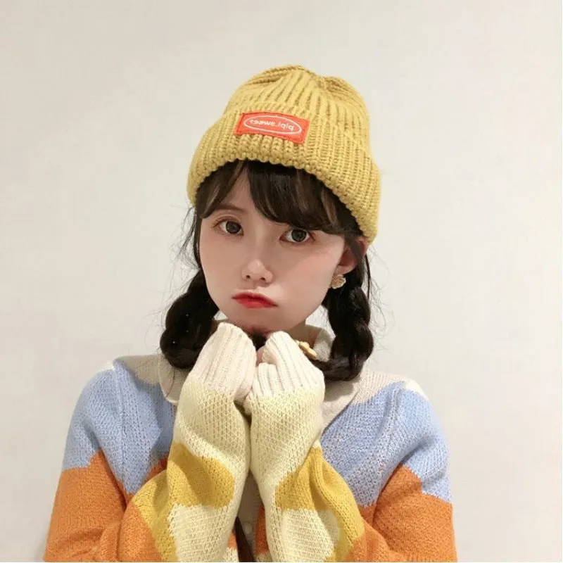 INSTOCK-Japanese autumn and winter cap