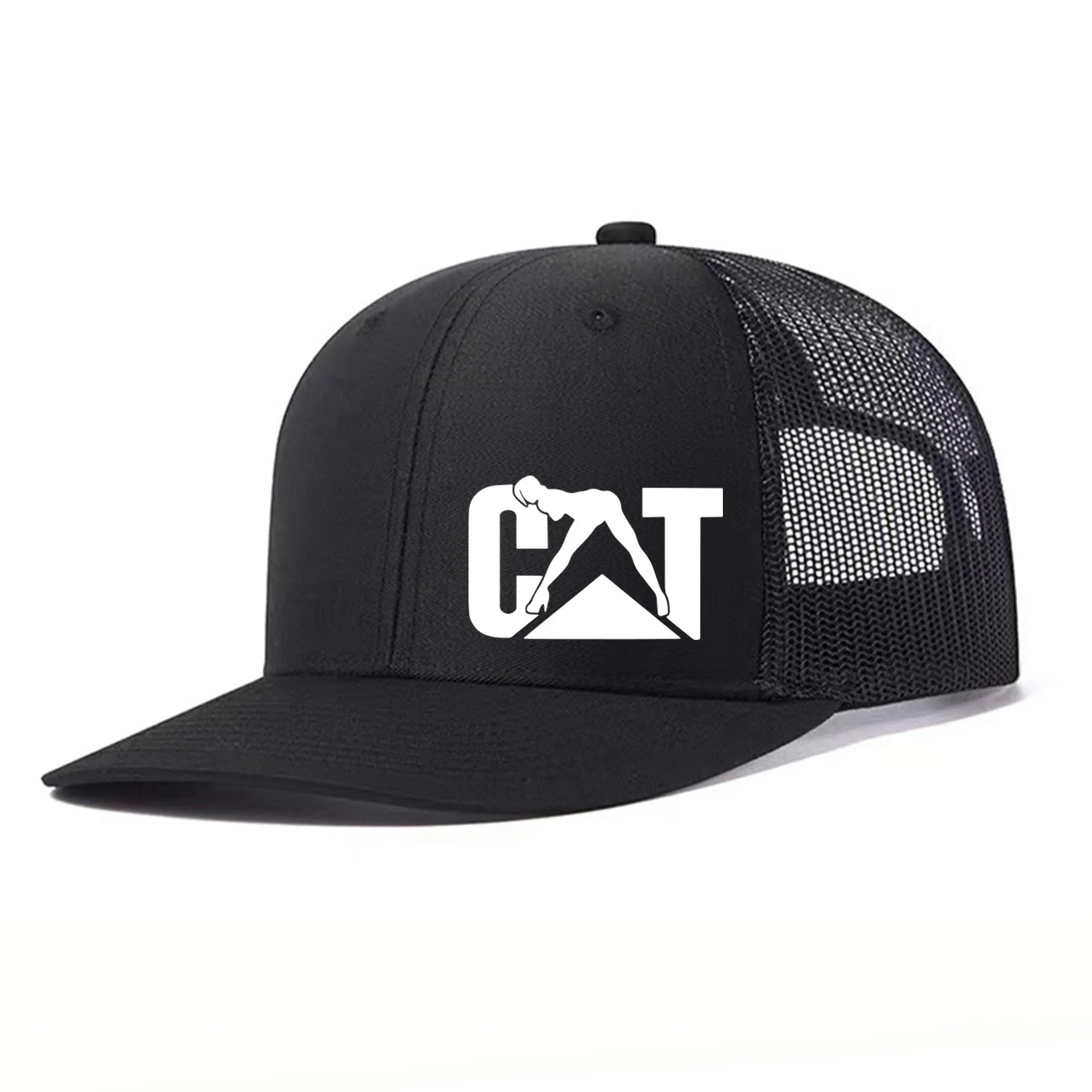 INSTOCK-New creative design slightly curved flat brim baseball