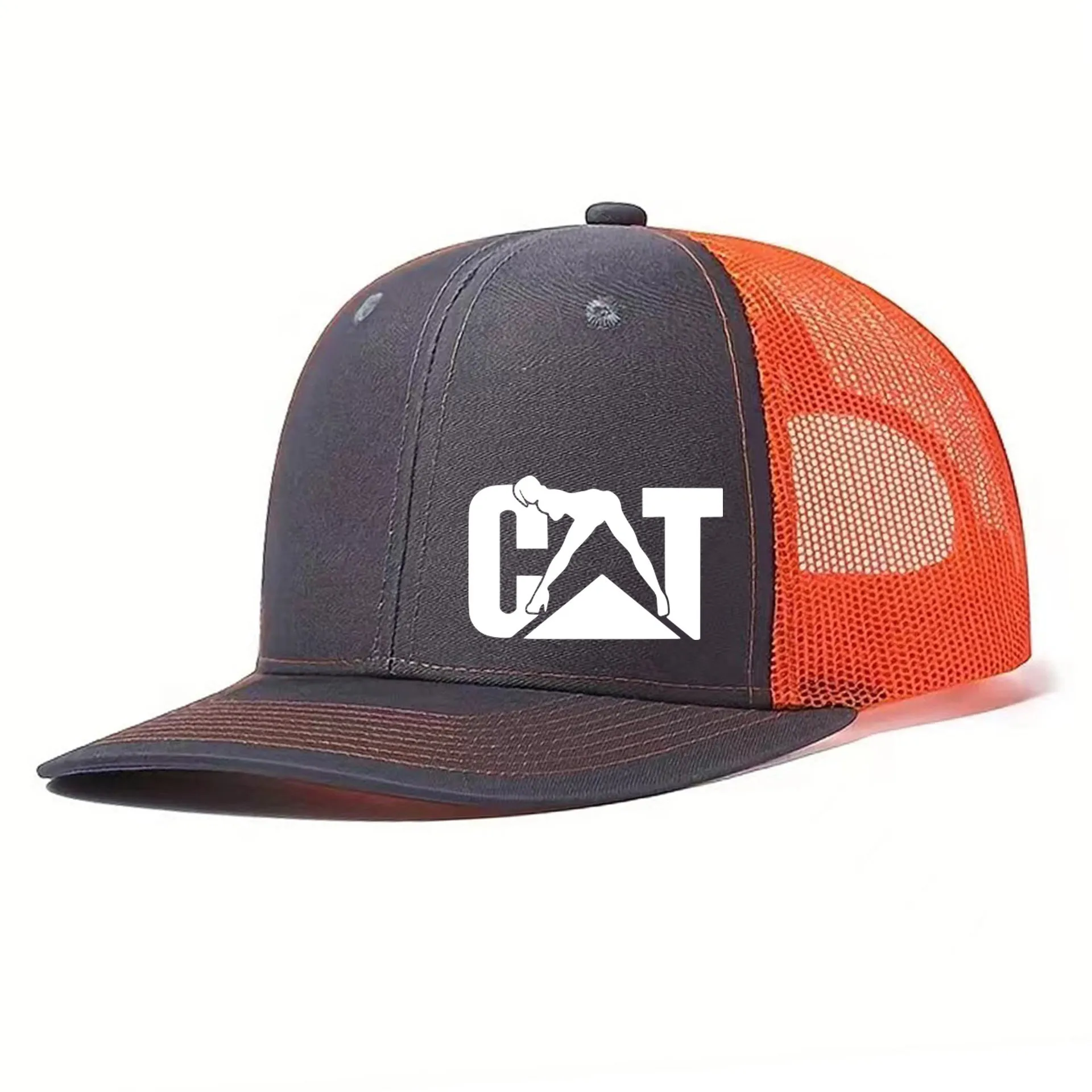 INSTOCK-New creative design slightly curved flat brim baseball