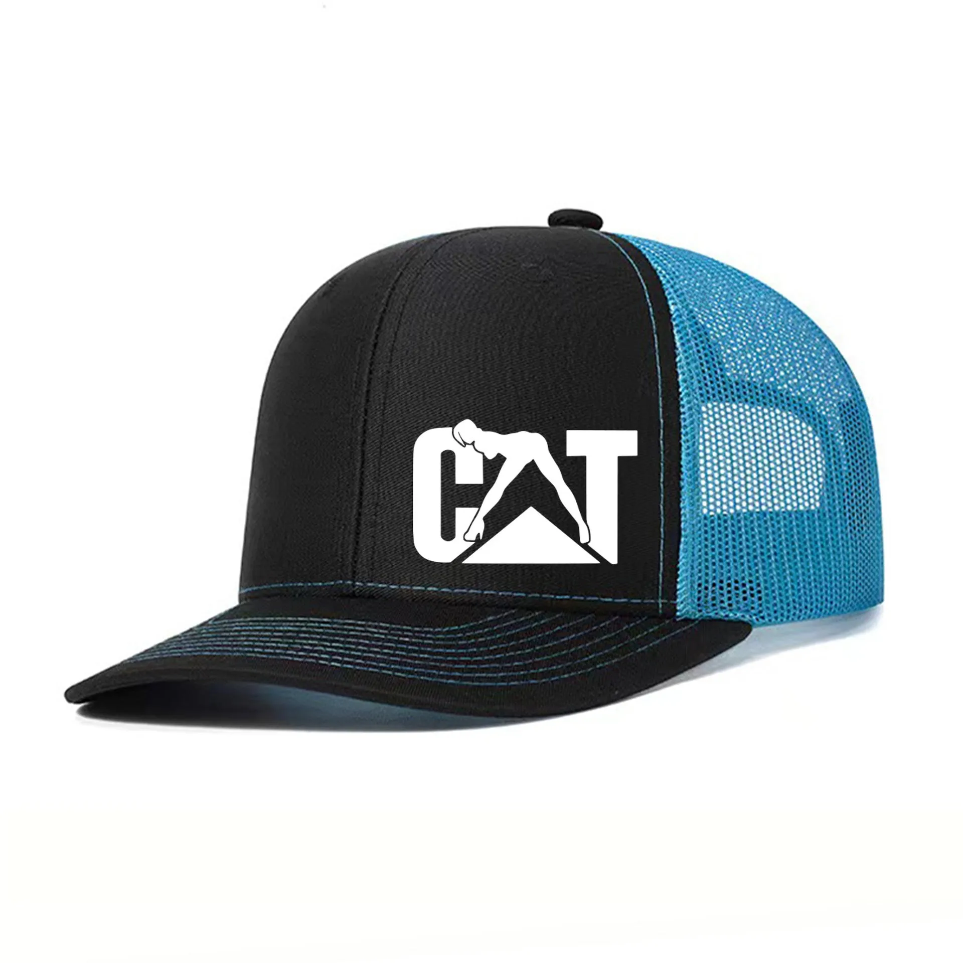 INSTOCK-New creative design slightly curved flat brim baseball
