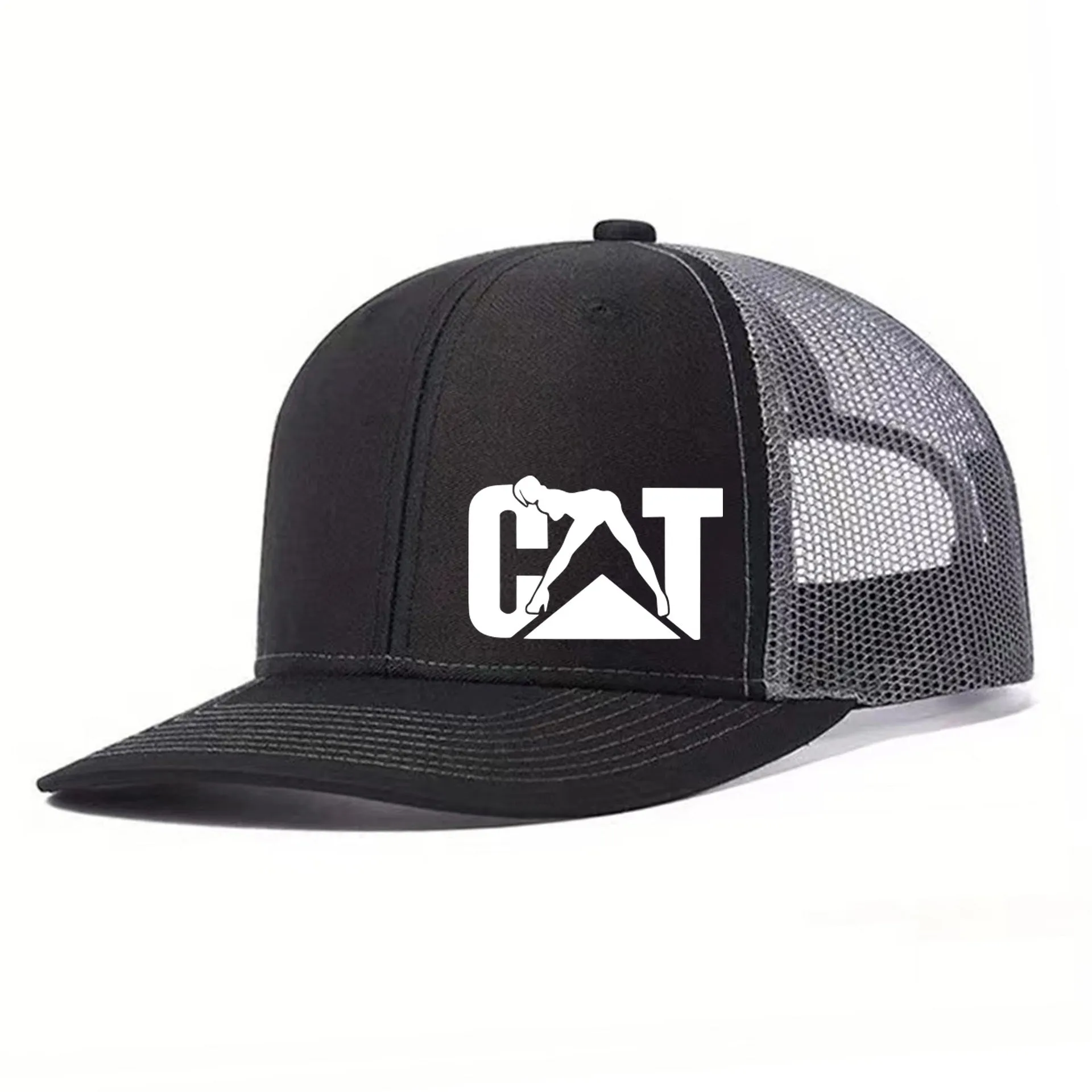 INSTOCK-New creative design slightly curved flat brim baseball
