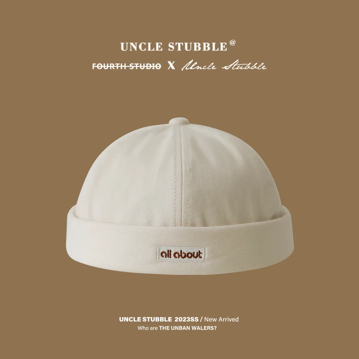 INSTOCK-Summer hat for men melon-shaped hat