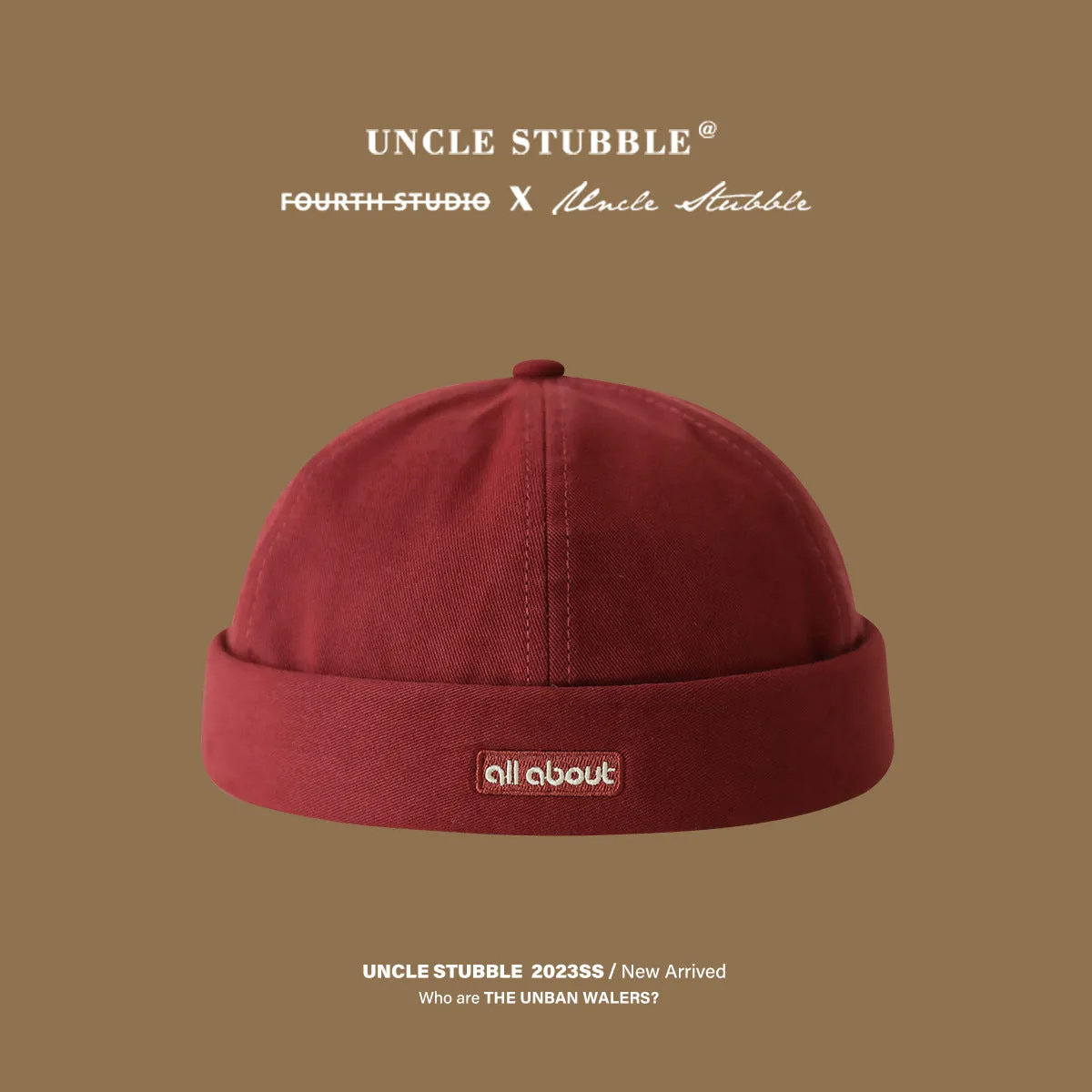 INSTOCK-Summer hat for men melon-shaped hat