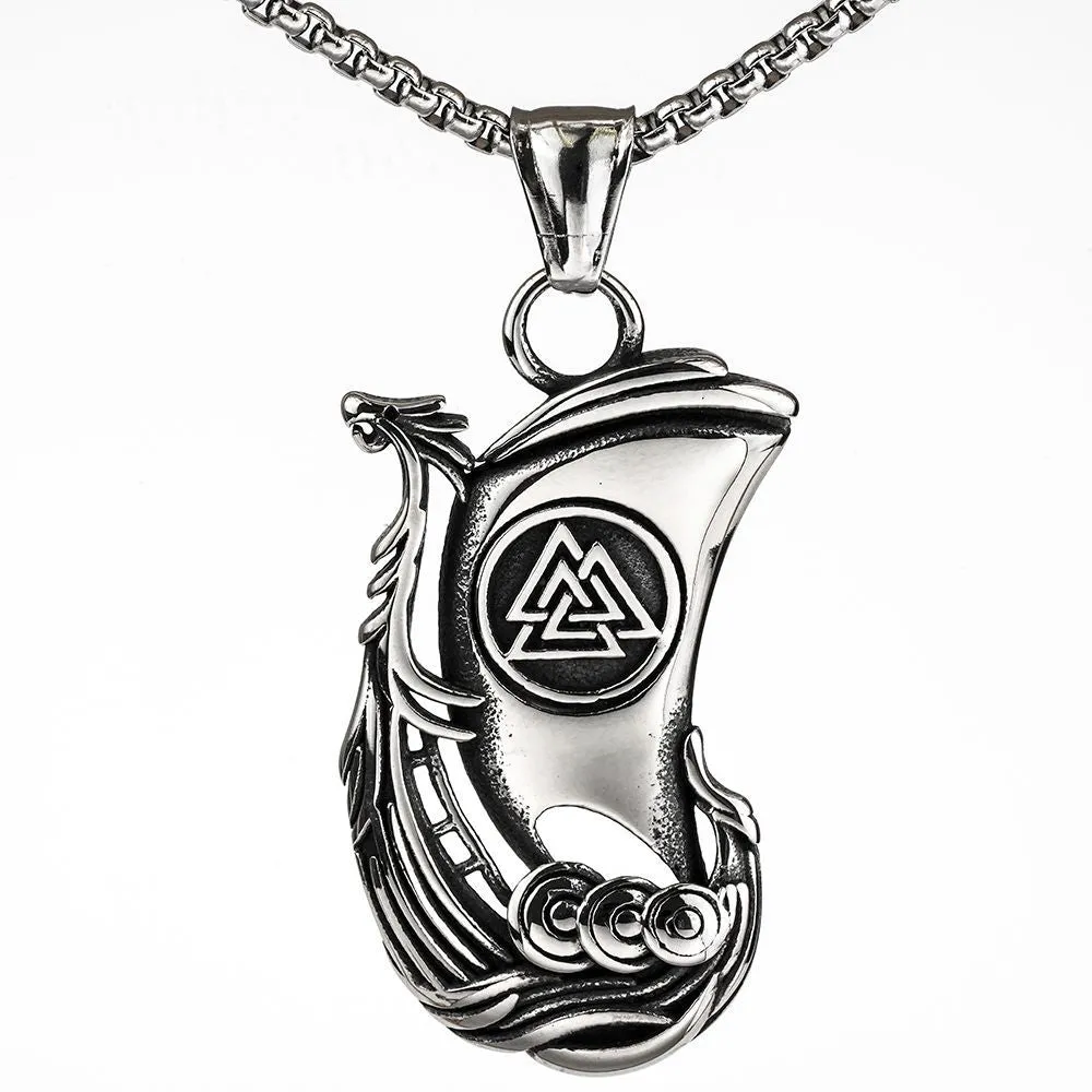 INSTOCK-Vintage Men's Stainless Steel Pendant
