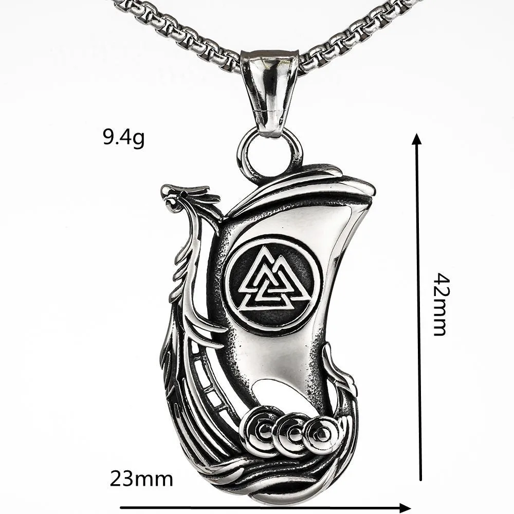 INSTOCK-Vintage Men's Stainless Steel Pendant