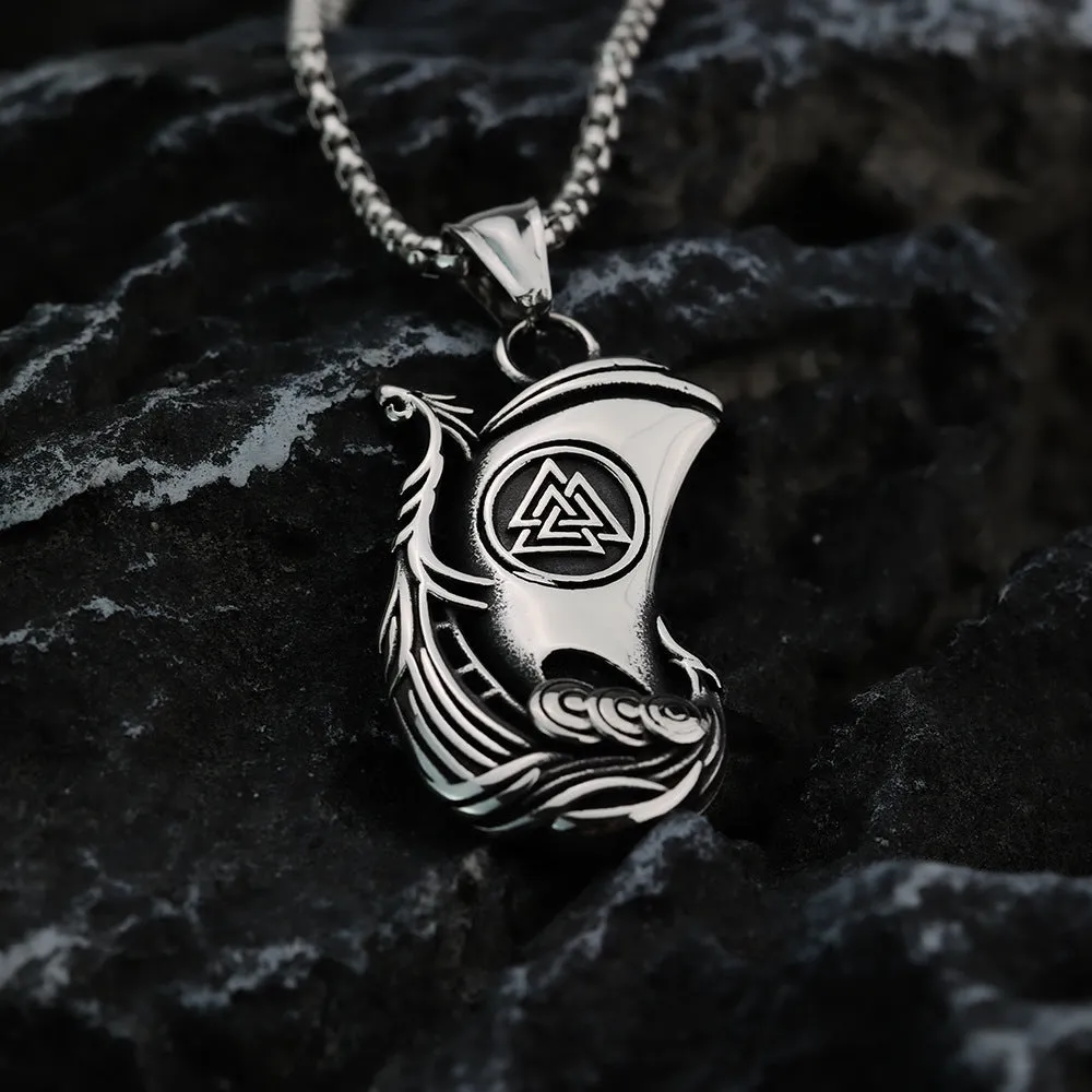 INSTOCK-Vintage Men's Stainless Steel Pendant