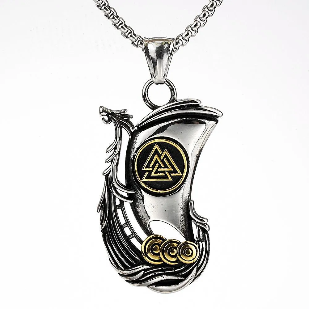 INSTOCK-Vintage Men's Stainless Steel Pendant
