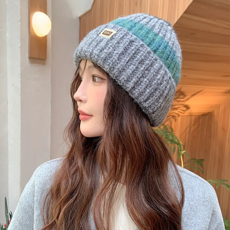 INSTOCK-Wool hat for women in winter