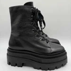 Jessica Simpson Women's Platform Combat Booties Size 6B