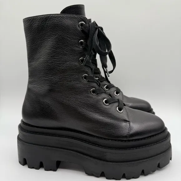 Jessica Simpson Women's Platform Combat Booties Size 6B