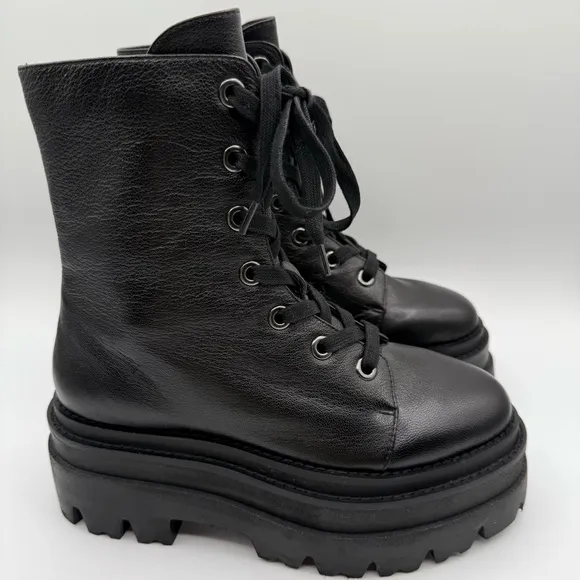 Jessica Simpson Women's Platform Combat Booties Size 6B