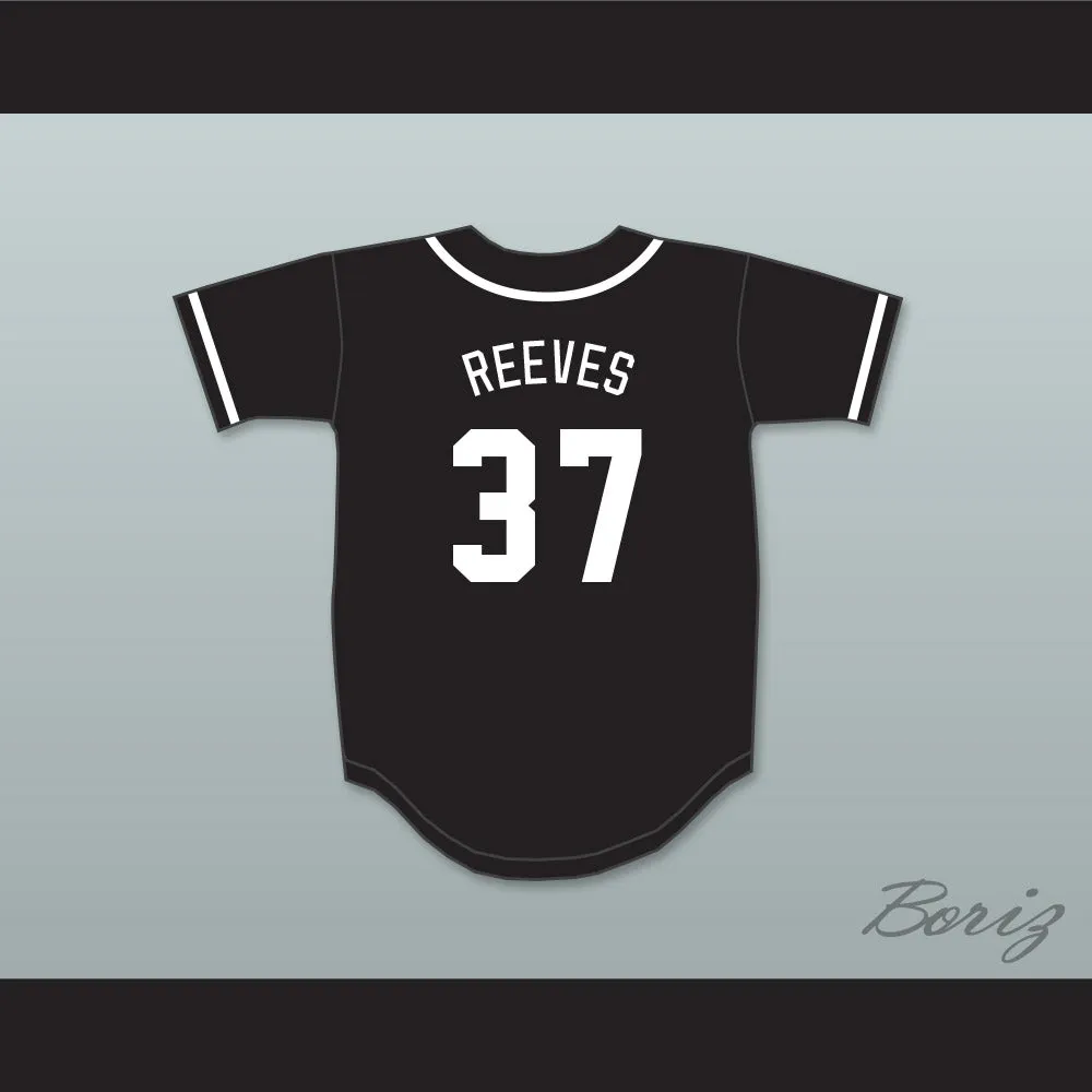 Keanu Reeves 37 Aardvarks Baseball Jersey 1st Annual Rock N' Jock Diamond Derby