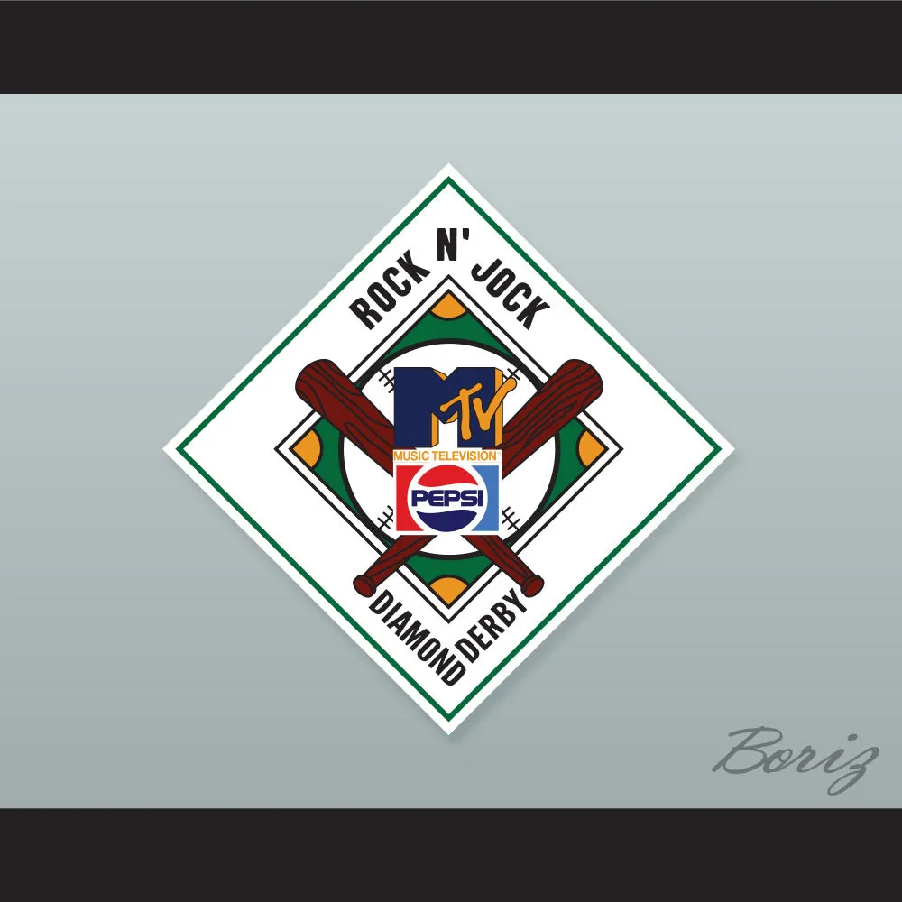 Keanu Reeves 37 Aardvarks Baseball Jersey 1st Annual Rock N' Jock Diamond Derby