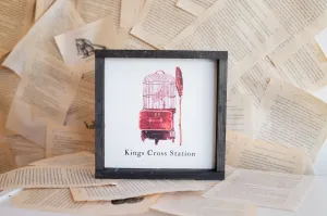 King's Cross Station Mini Sign