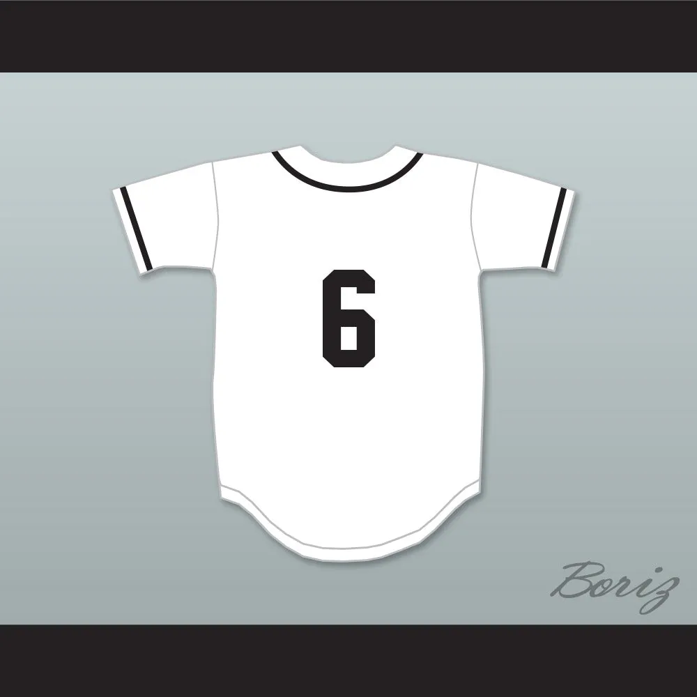 Kip Winger 6 Salamanders Baseball Jersey 1st Annual Rock N' Jock Diamond Derby 1990