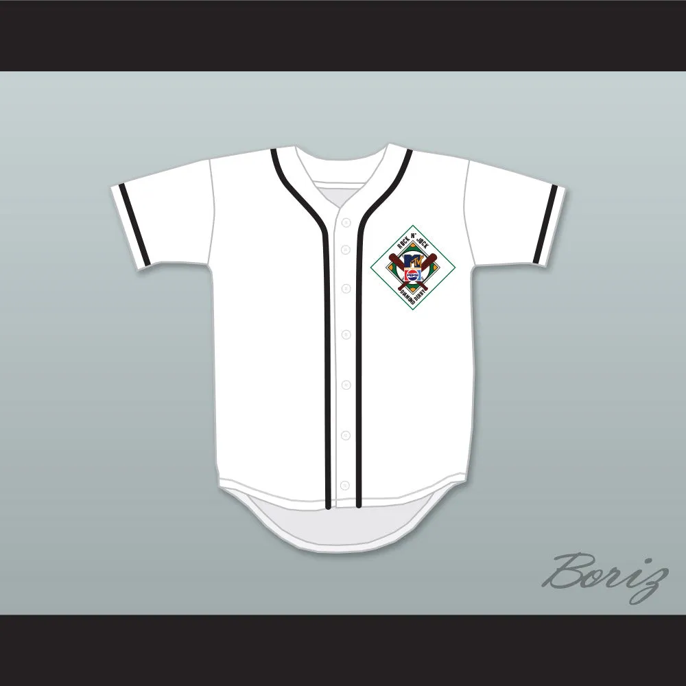 Kip Winger 6 Salamanders Baseball Jersey 1st Annual Rock N' Jock Diamond Derby