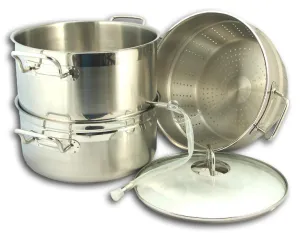 Krona Stainless Steel Steamer/Juicer