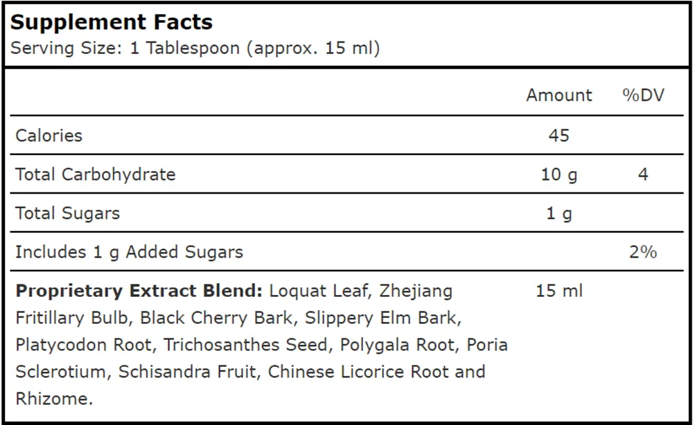 Loquat Respiratory Syrup