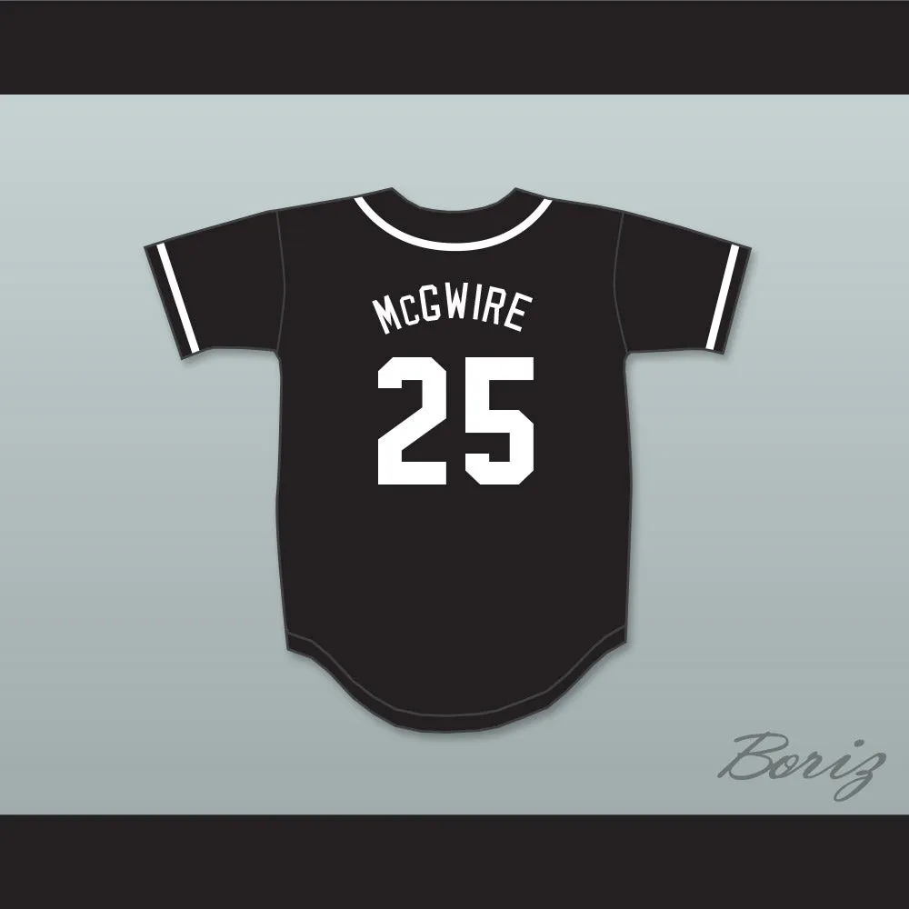 Mark McGwire 25 Aardvarks Baseball Jersey 1st Annual Rock N' Jock Diamond Derby